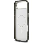 Karl Lagerfeld IML Aquarelle Karl and Choupette kryt pre iPhone Air, čierny