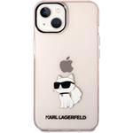 Karl Lagerfeld IML Choupette NFT zadný kryt pre iPhone 14 Plus, ružový