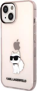 Karl Lagerfeld IML Choupette NFT zadný kryt pre iPhone 14 Plus, ružový