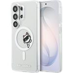 Karl Lagerfeld IML Choupette Peekaboo Logo Magnetic kryt pre Samsung Galaxy S26 Ultra, transparentný