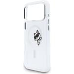 Karl Lagerfeld IML Choupette Peekaboo MagSafe kryt pre iPhone 17 Pro Max, transparentný