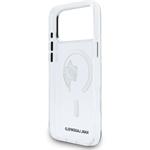 Karl Lagerfeld IML Choupette Peekaboo MagSafe kryt pre iPhone 17 Pro Max, transparentný