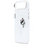 Karl Lagerfeld IML Choupette Peekaboo MagSafe kryt pre iPhone Air, transparentný