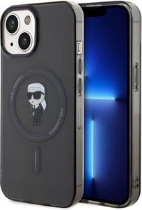 Karl Lagerfeld IML Ikonik MagSafe kryt pre iPhone 15, čierny