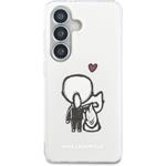 Karl Lagerfeld IML K&CH Back Logo Magnetic kryt pre Samsung Galaxy S26, transparentný