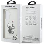 Karl Lagerfeld IML K&CH Back Logo Magnetic kryt pre Samsung Galaxy S26, transparentný