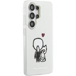 Karl Lagerfeld IML K&CH Back Logo Magnetic kryt pre Samsung Galaxy S26 Ultra, transparentný