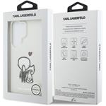 Karl Lagerfeld IML K&CH Back Logo Magnetic kryt pre Samsung Galaxy S26 Ultra, transparentný