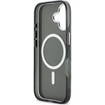 Karl Lagerfeld IML K&CH Heads Logo MagSafe kryt pre iPhone 17, čierny