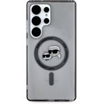 Karl Lagerfeld IML K&CH Heads MagSafe kryt pre Samsung Galaxy S25 Ultra, čierny