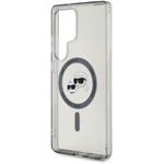 Karl Lagerfeld IML K&CH Heads MagSafe kryt pre Samsung Galaxy S25 Ultra, čierny