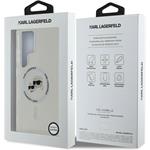 Karl Lagerfeld IML K&CH Heads MagSafe kryt pre Samsung Galaxy S25 Ultra, transparentný