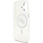 Karl Lagerfeld IML K&CH Heads Metal Frame MagSafe kryt pre iPhone 17, transparentný