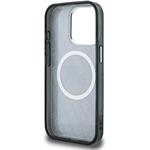 Karl Lagerfeld IML K&CH Heads Repeated Logo MagSafe kryt pre iPhone 15 Pro Max, čierny