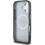 Karl Lagerfeld IML K&CH Heads Repeated Logo MagSafe kryt pre iPhone 16, čierny