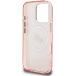 Karl Lagerfeld IML K&CH Heads Repeated Logo MagSafe kryt pre iPhone 16 Pro, ružový