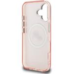 Karl Lagerfeld IML K&CH Heads Repeated Logo MagSafe kryt pre iPhone 16, ružový