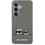 Karl Lagerfeld IML K&CH Peekaboo Logo Magnetic kryt pre Samsung Galaxy S26, čierny