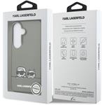 Karl Lagerfeld IML K&CH Peekaboo Logo Magnetic kryt pre Samsung Galaxy S26, čierny