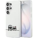 Karl Lagerfeld IML K&CH Peekaboo Logo Magnetic kryt pre Samsung Galaxy S26 Ultra, biele