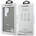 Karl Lagerfeld IML K&CH Peekaboo Logo Magnetic kryt pre Samsung Galaxy S26 Ultra, čierny