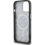 Karl Lagerfeld IML Leopard MagSafe kryt pre iPhone 15, hnedý