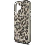 Karl Lagerfeld IML Leopard MagSafe kryt pre iPhone 17, hnedý