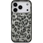 Karl Lagerfeld IML Leopard MagSafe kryt pre iPhone 17 Pro, hnedý
