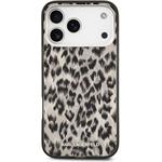 Karl Lagerfeld IML Leopard MagSafe kryt pre iPhone 17 Pro Max, hnedý
