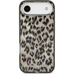Karl Lagerfeld IML Leopard MagSafe kryt pre iPhone Air, hnedý