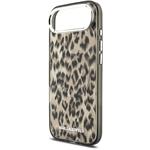 Karl Lagerfeld IML Leopard MagSafe kryt pre iPhone Air, hnedý