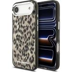 Karl Lagerfeld IML Leopard MagSafe kryt pre iPhone Air, hnedý