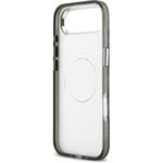 Karl Lagerfeld IML Leopard MagSafe kryt pre iPhone Air, sivý