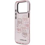 Karl Lagerfeld IML Multi K&CH Heads kryt pre iPhone 17 Pro Max, ružový