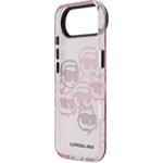 Karl Lagerfeld IML Multi K&CH Heads kryt pre iPhone Air, ružový