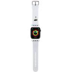 Karl Lagerfeld Karl Head NFT remienok pre Apple Watch 38/40/41, biely