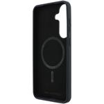 Karl Lagerfeld Liquid Silicone Double Heads Magnetic kryt pre Samsung Galaxy S26 FE, čierny