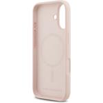 Karl Lagerfeld Liquid Silicone Karl and Choupette MagSafe kryt pre iPhone 17, ružový