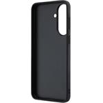 Karl Lagerfeld Liquid Silicone Metal Karl and Choupette kryt pre Samsung Galaxy A57, čierny