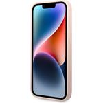 Karl Lagerfeld MagSafe kryt Liquid Silicone Karl a Choupette pre iPhone 14 Plus, ružový