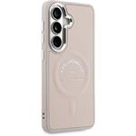 Karl Lagerfeld PU RSG Logo Magnetic kryt pre Samsung Galaxy S26+, ružový