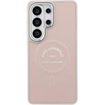 Karl Lagerfeld PU RSG Logo Magnetic kryt pre Samsung Galaxy S26 Ultra, ružový