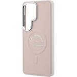 Karl Lagerfeld PU RSG Logo Magnetic kryt pre Samsung Galaxy S26 Ultra, ružový