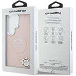 Karl Lagerfeld PU RSG Logo Magnetic kryt pre Samsung Galaxy S26 Ultra, ružový
