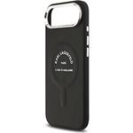 Karl Lagerfeld PU RSG Logo MagSafe kryt pre iPhone Air, čierny