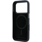 Karl Lagerfeld PU Semi Wrap Smooth Sketch Bodies Magsafe kryt pr iPhone 18 Pro Max, čierny