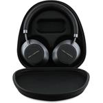 Karl Lagerfeld Saffiano Metal Logo ANC/ENC bezdrôtové slúchadlá, čierne