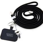 Karl Lagerfeld Universal Crossbody Popruh, čierny