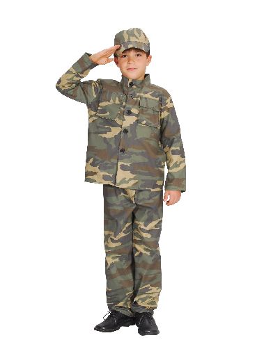 Karnevalový kostým Voják 110 - 120cm