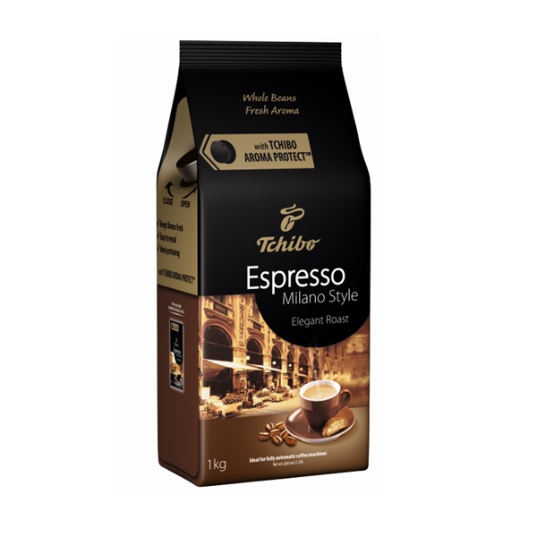 kava zrnkova TCHIBO Espresso Milano Style 1000g